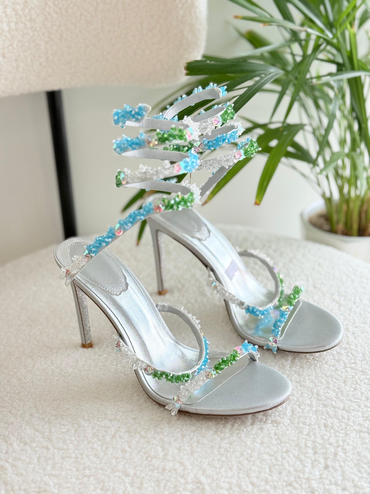 Rene caovilla sandals heels