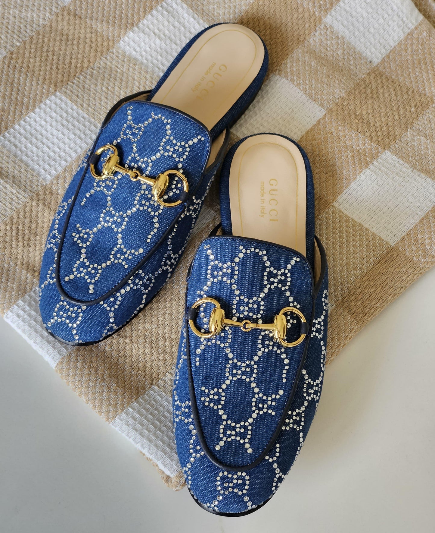 Gucci mules - blue