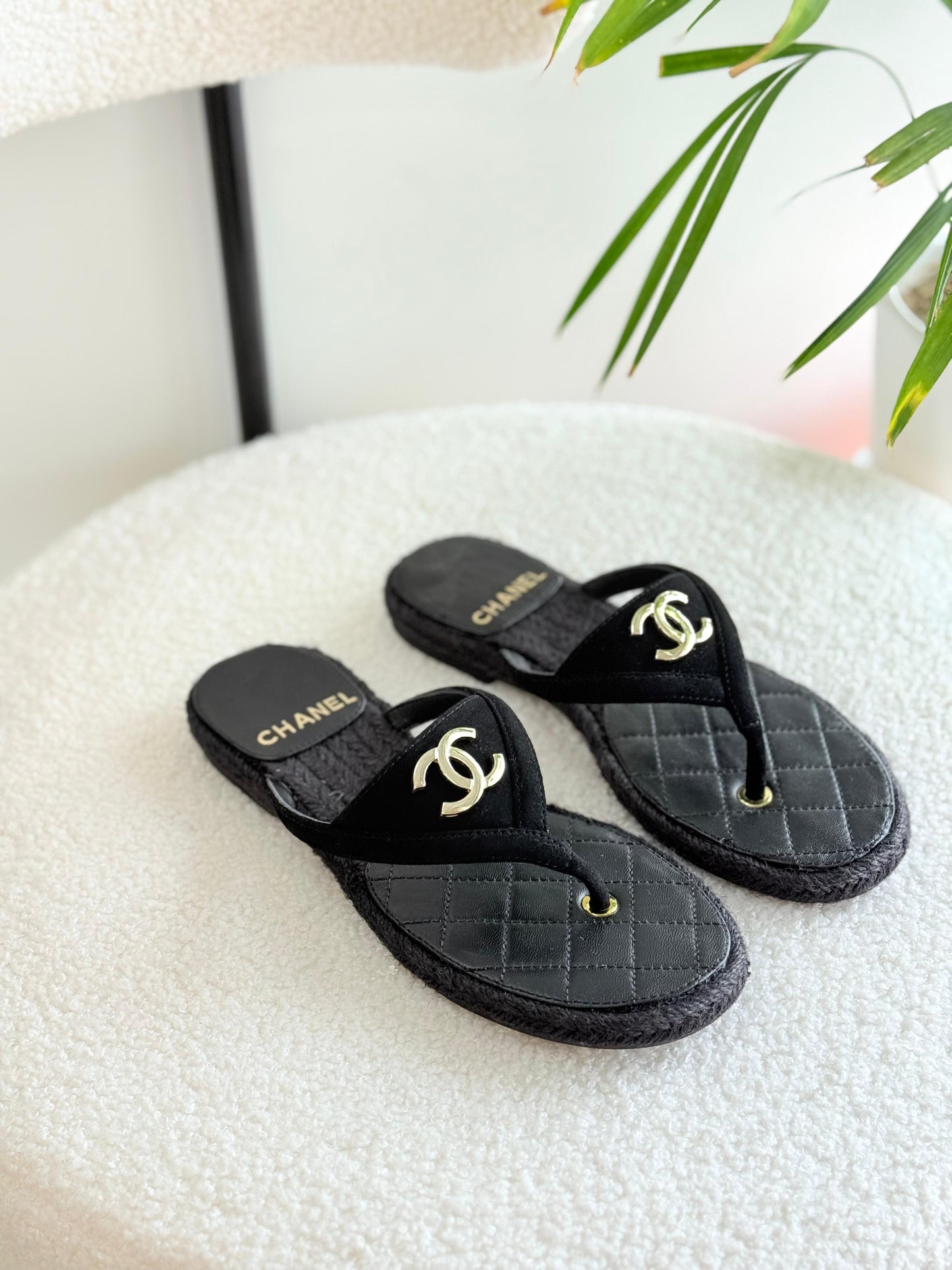 Chanel slippers