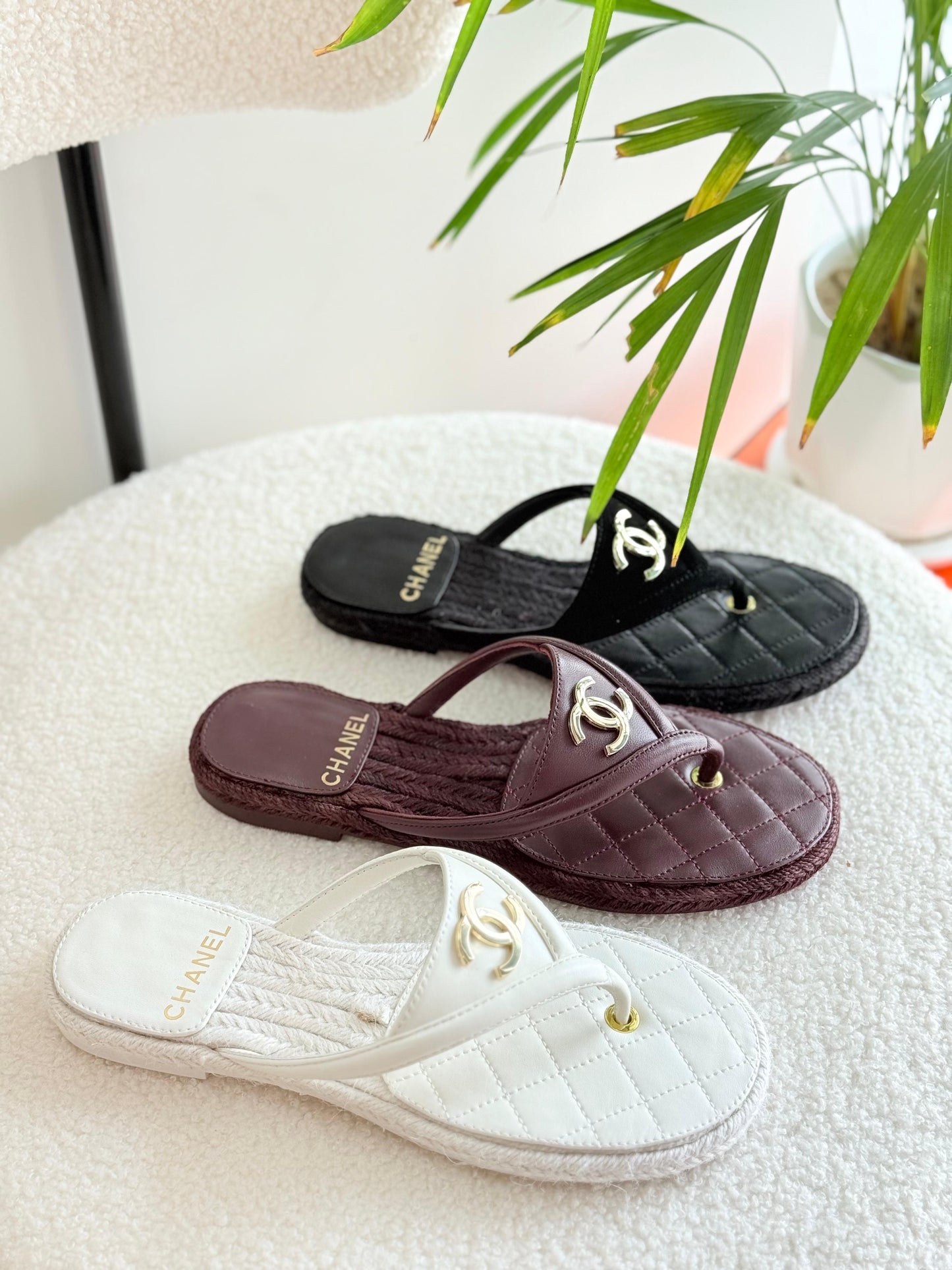 Chanel slippers