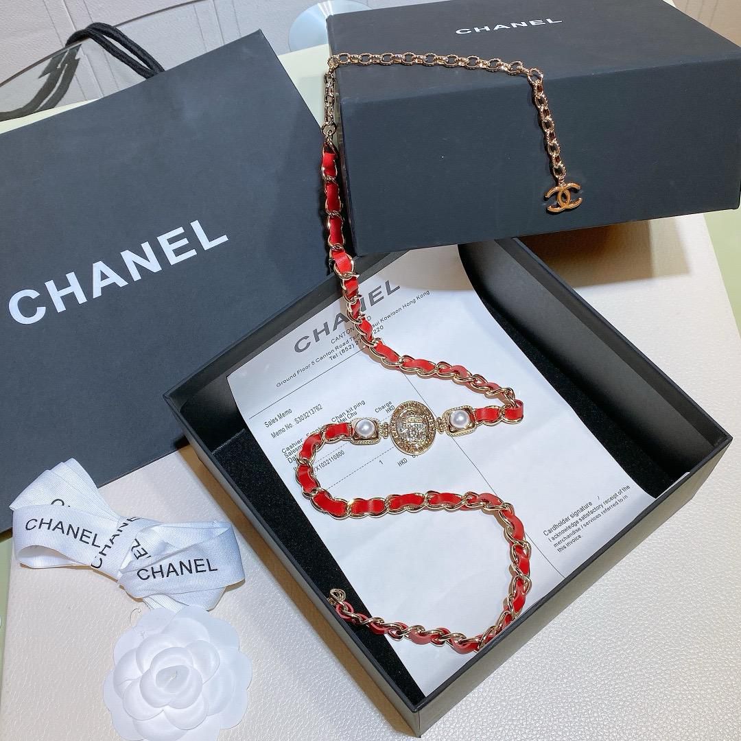 Chanel belt - chain belt