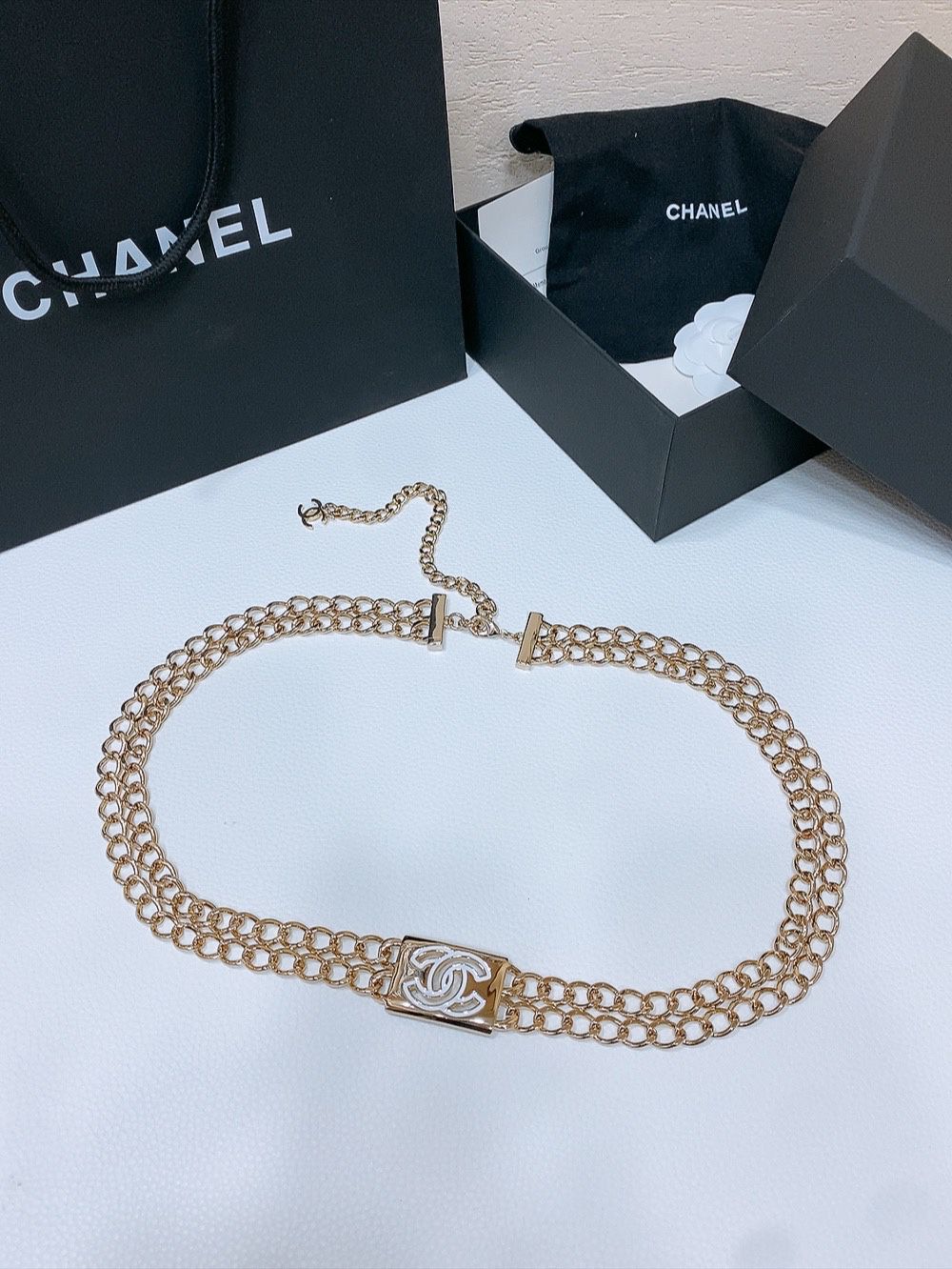 Chanel belt - chain belt