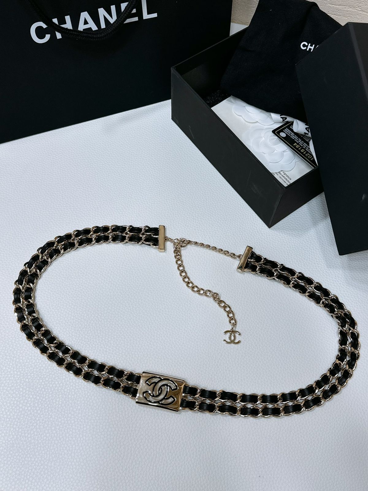 Chanel belt - chain belt