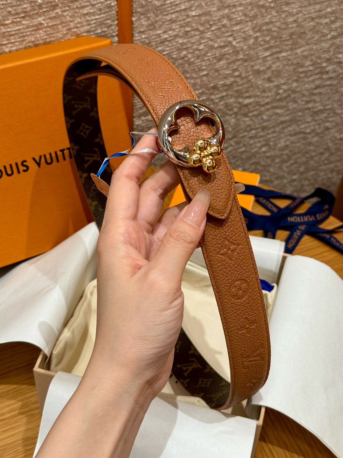 Lv belt double sided
