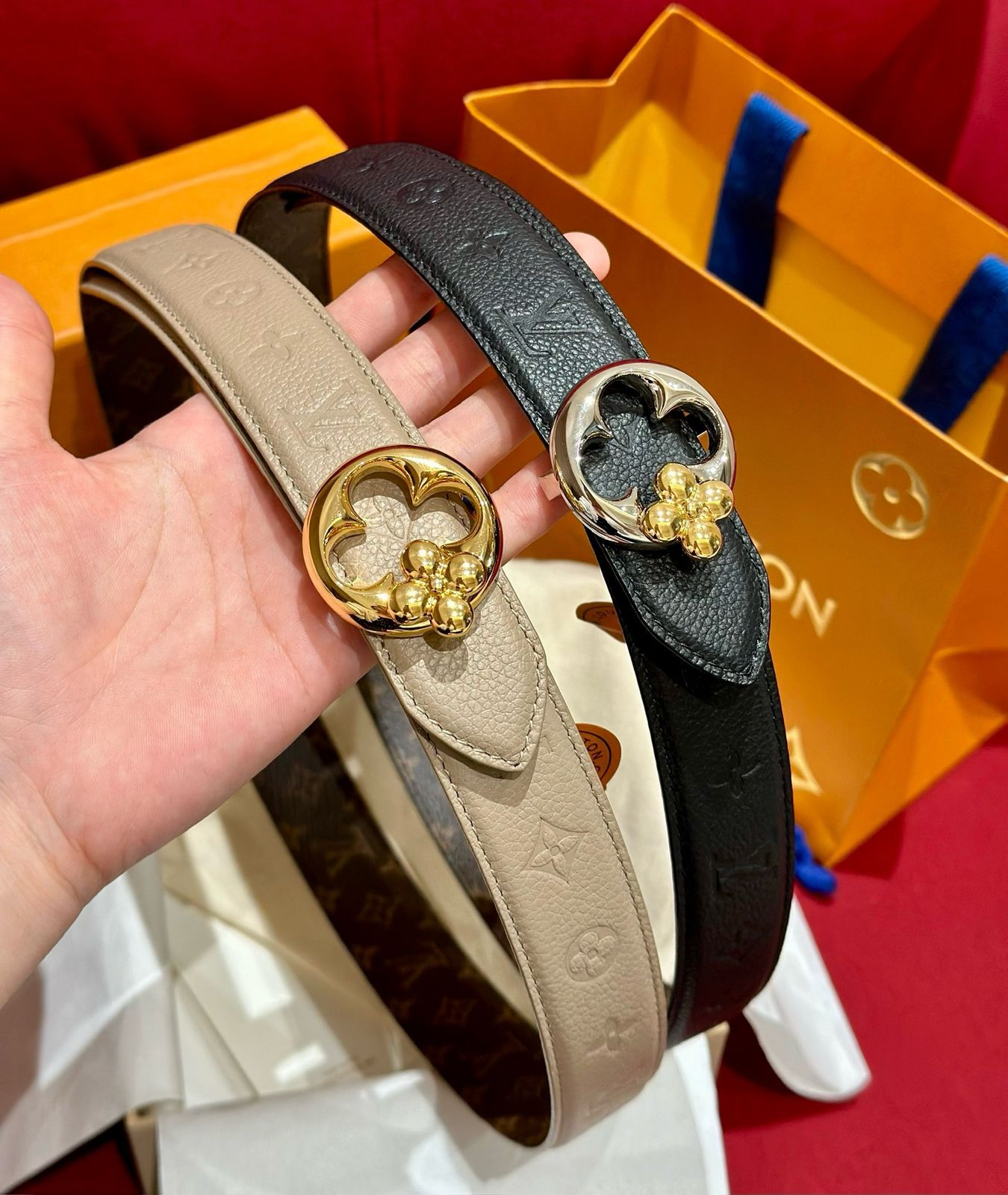 Lv belt double sided