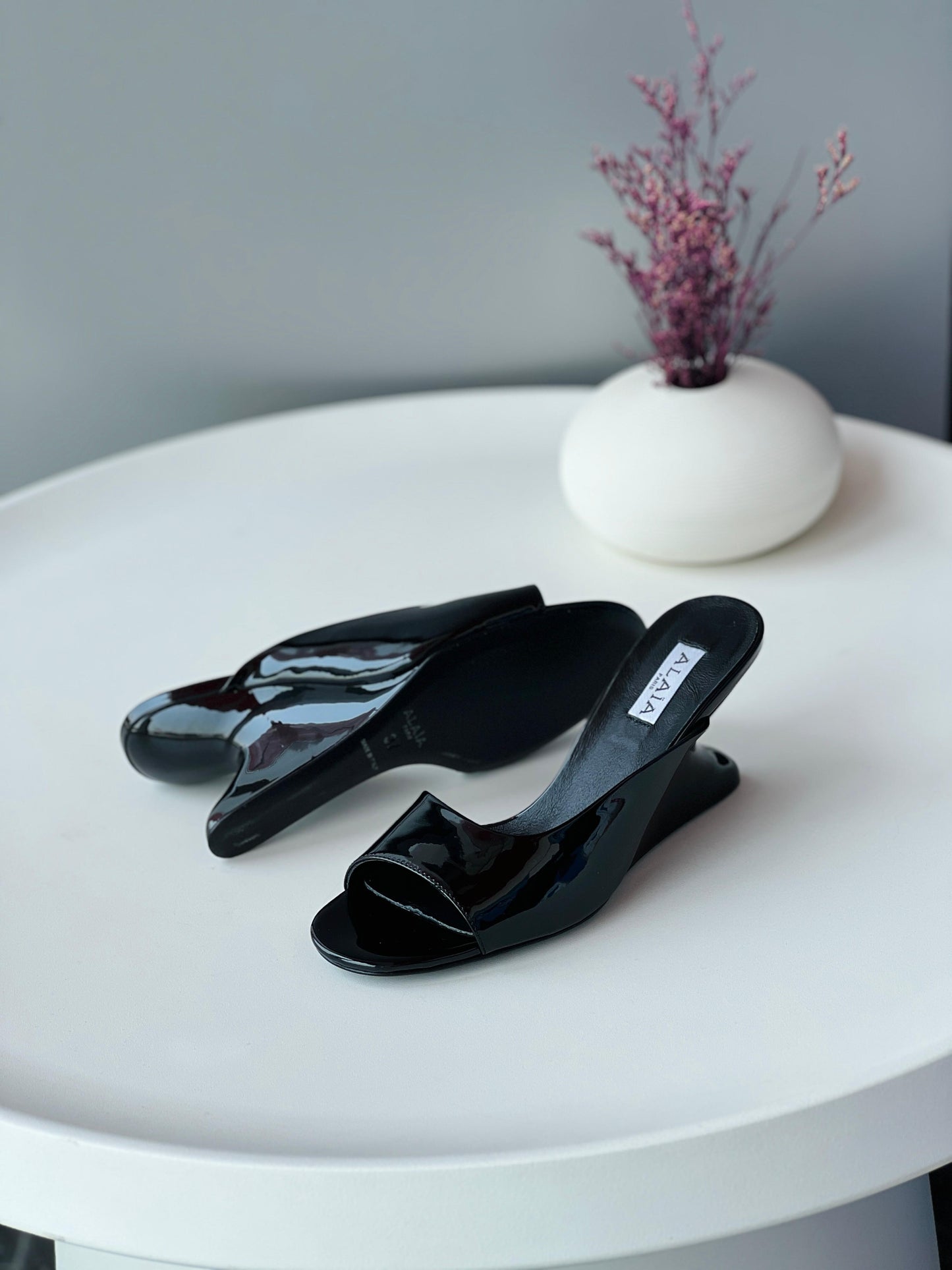 Alaia sandals heels