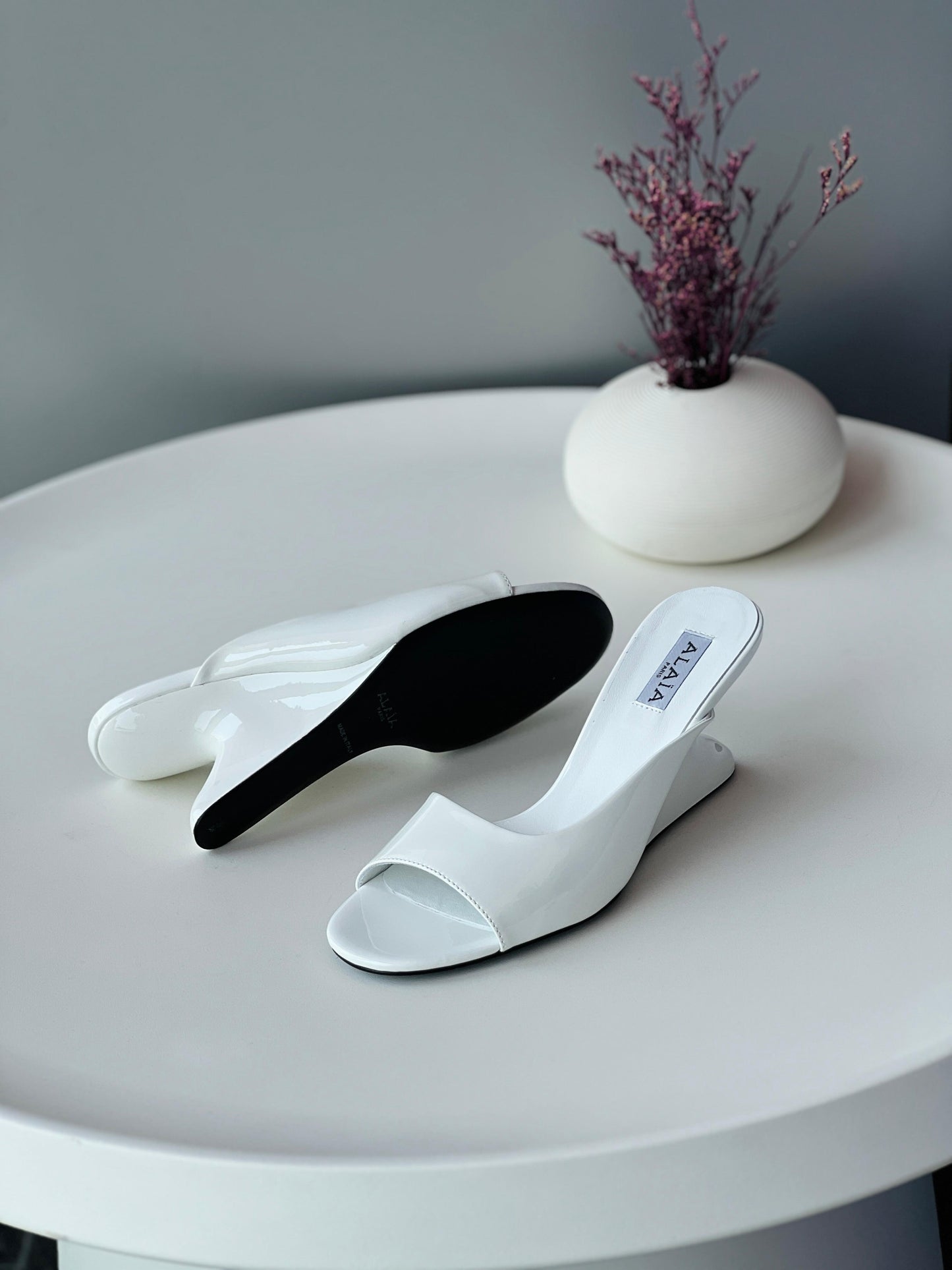 Alaia sandals heels