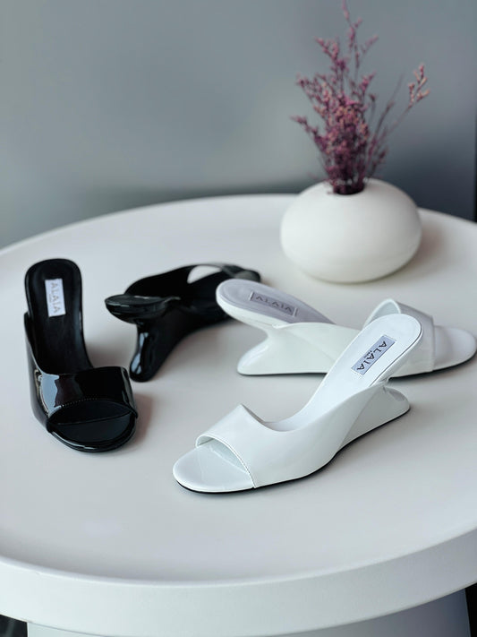 Alaia sandals heels