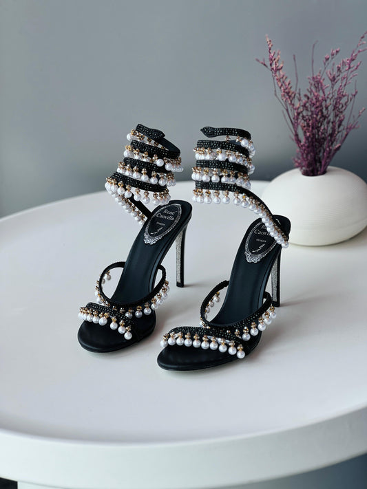 Rene caovilla sandals heels