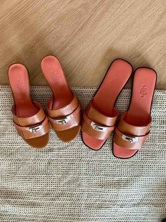 Hermes slippers & Hermes sandals heels