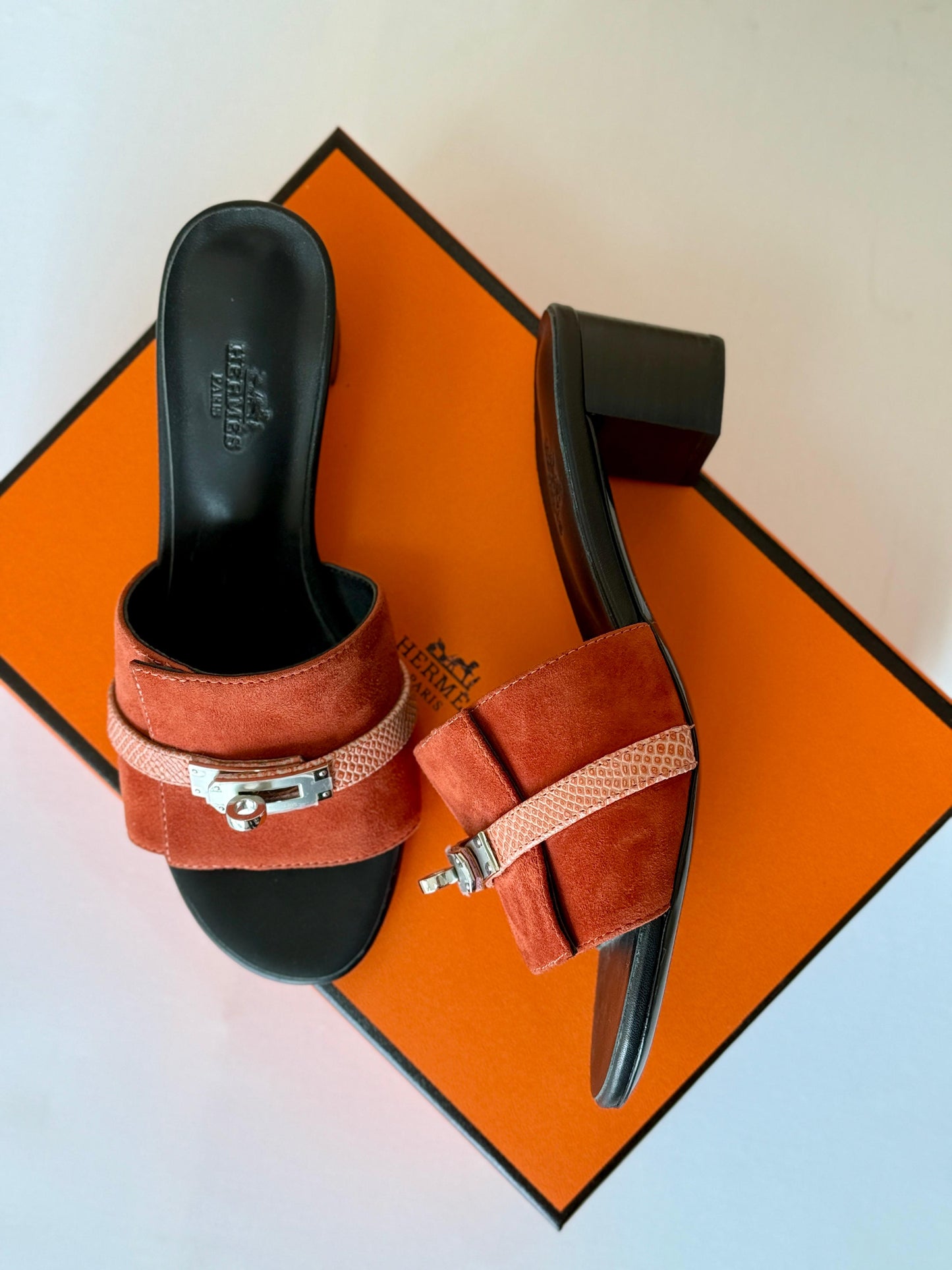 Hermes slippers & Hermes sandals heels