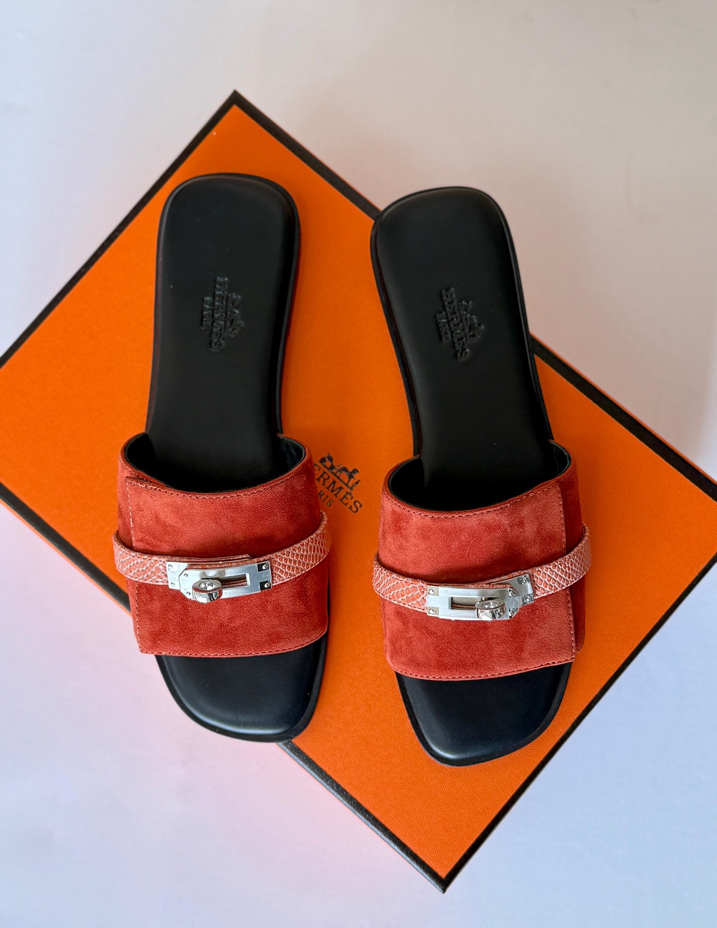 Hermes slippers & Hermes sandals heels