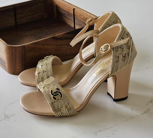Chanel sandals heels