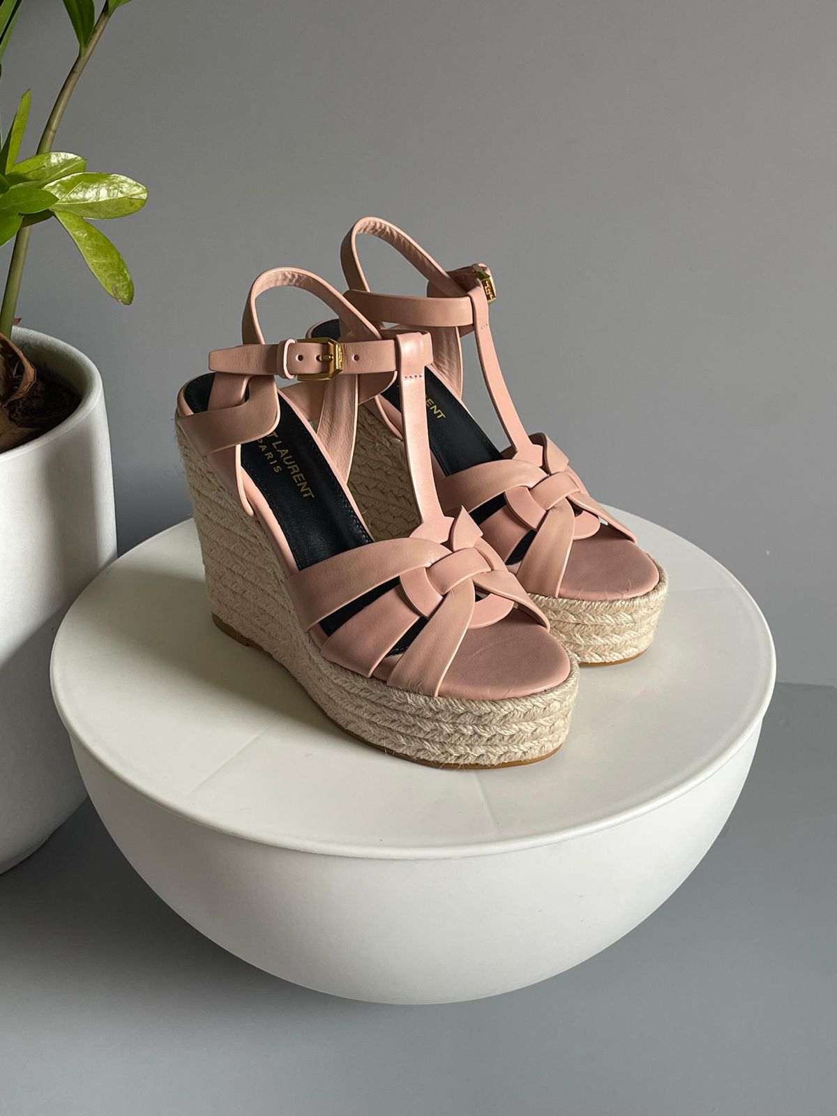 Ysl sandals heels - wedges