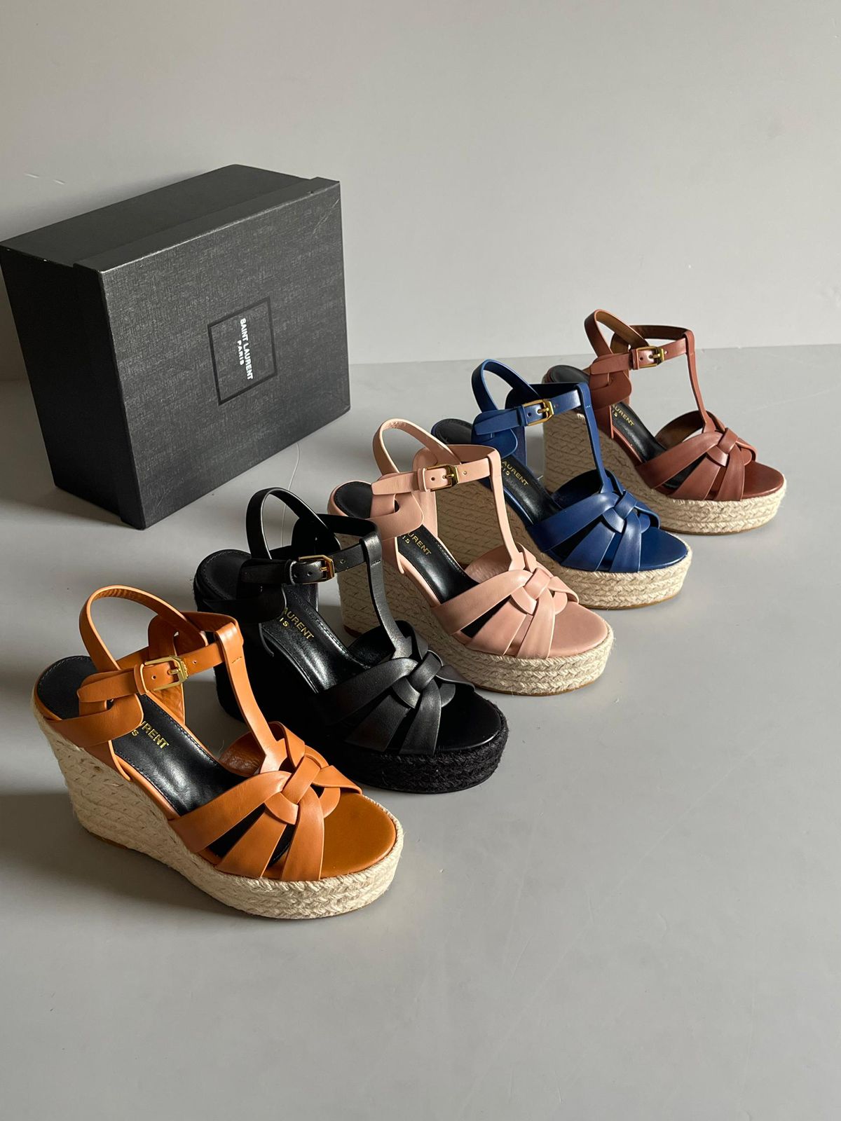 Ysl sandals heels - wedges