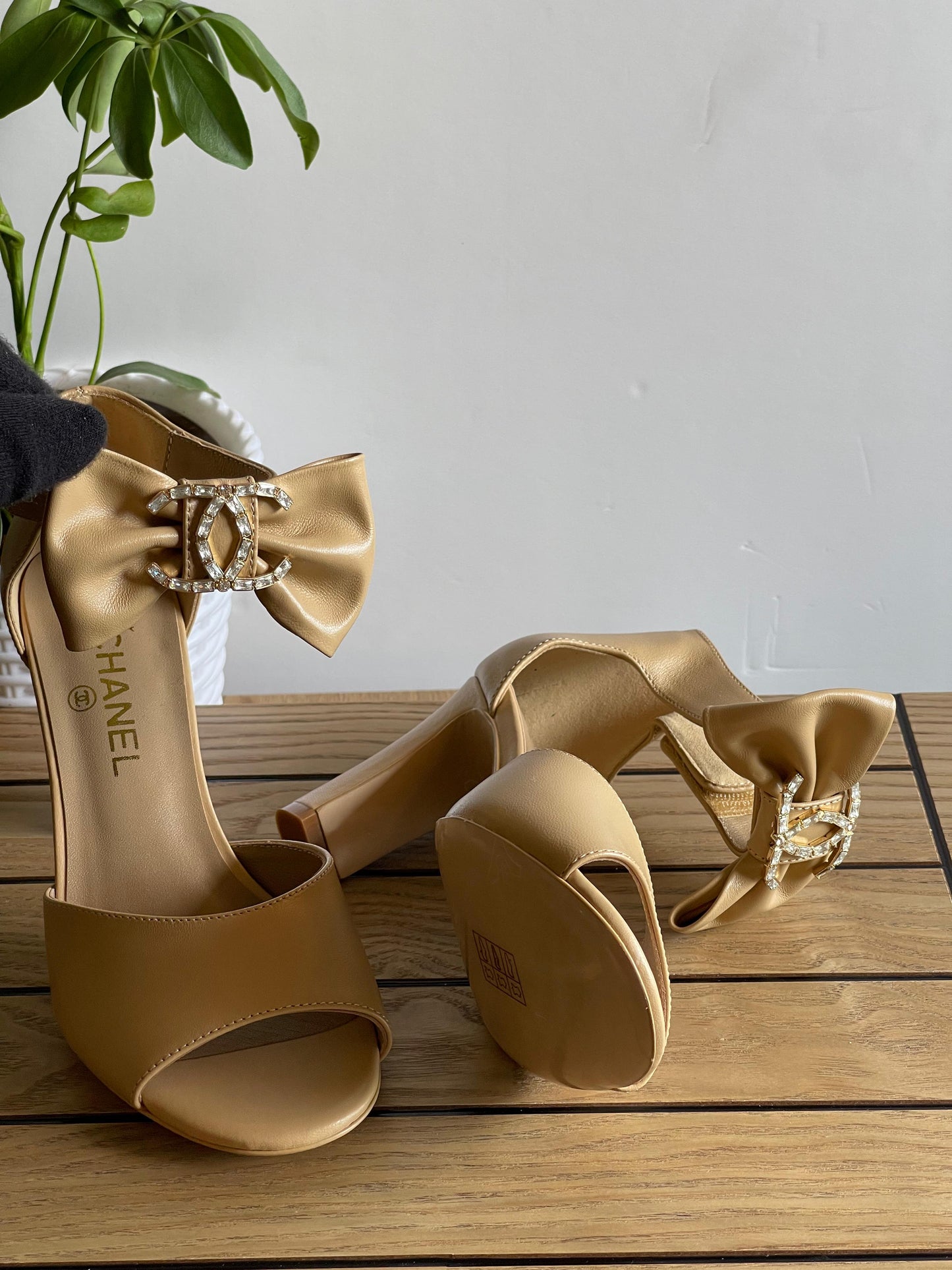 Chanel sandals heels