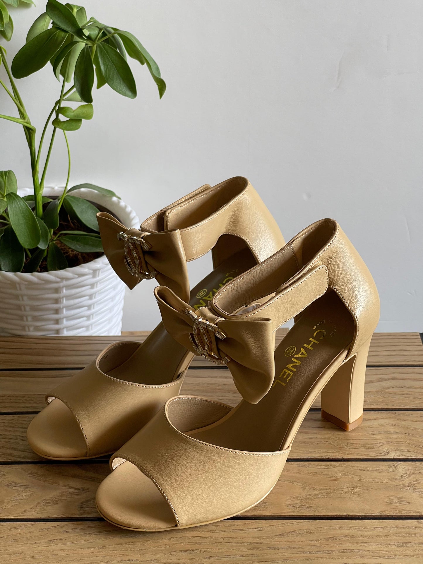 Chanel sandals heels