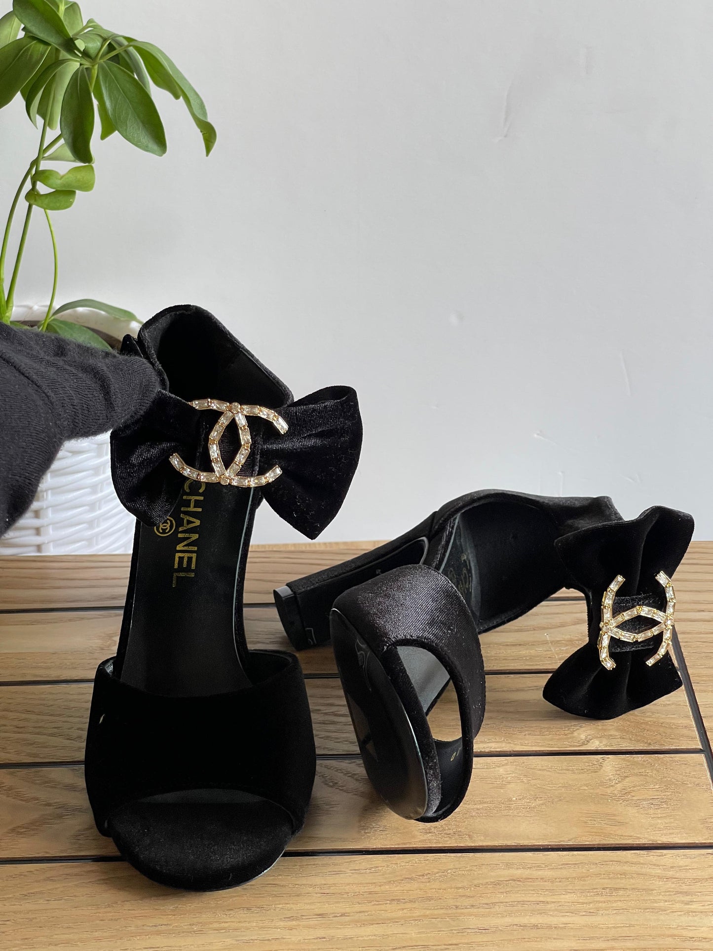 Chanel sandals heels