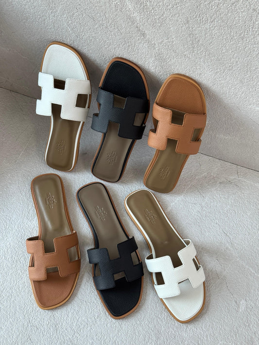 Hermes slippers