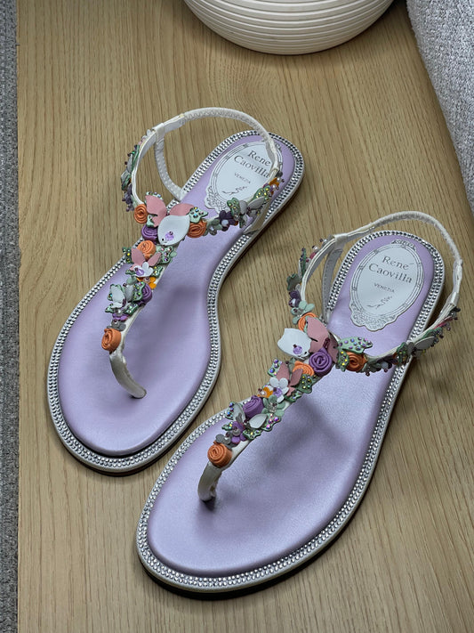 Rene caovilla slippers