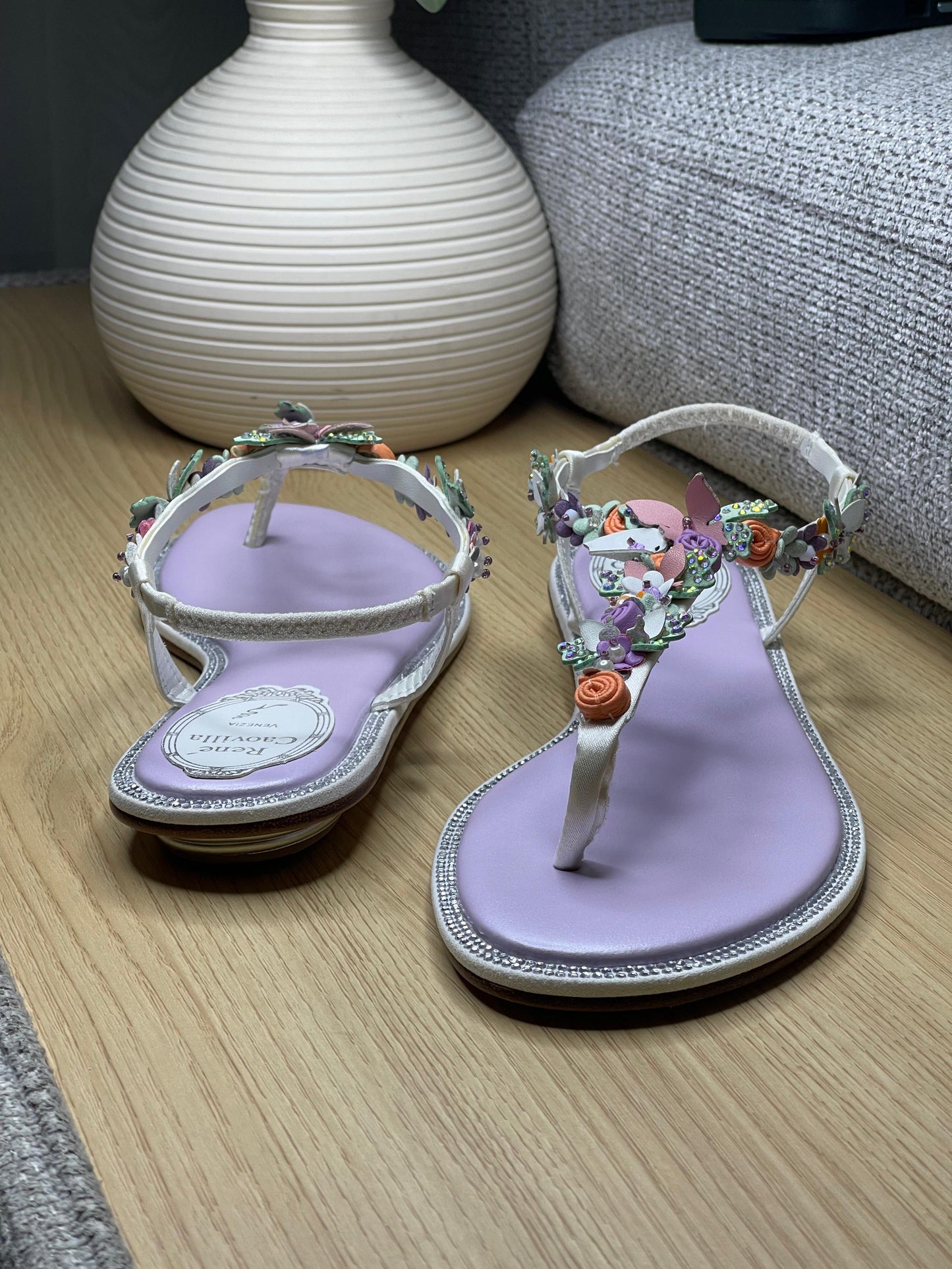 Rene caovilla slippers