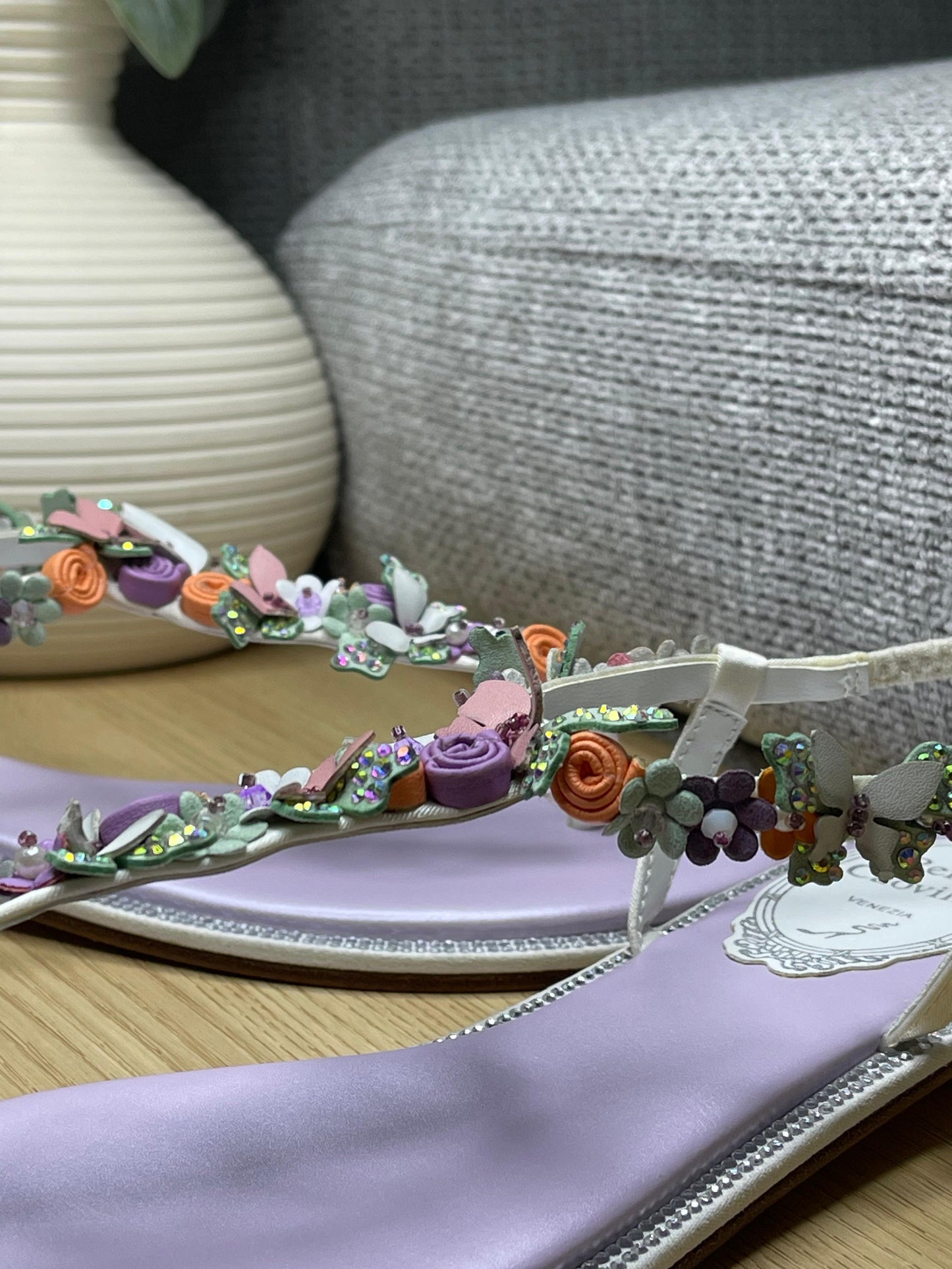 Rene caovilla slippers