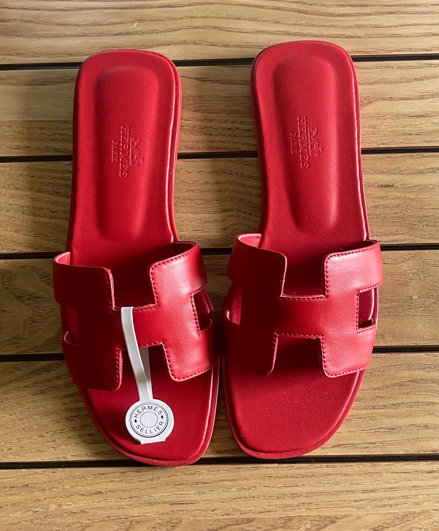 Hermes slippers - soft leather