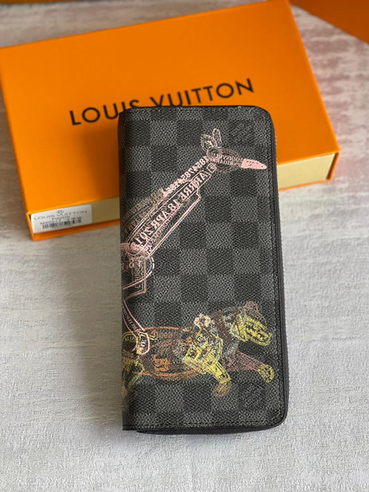 Lv wallet - long with zipper