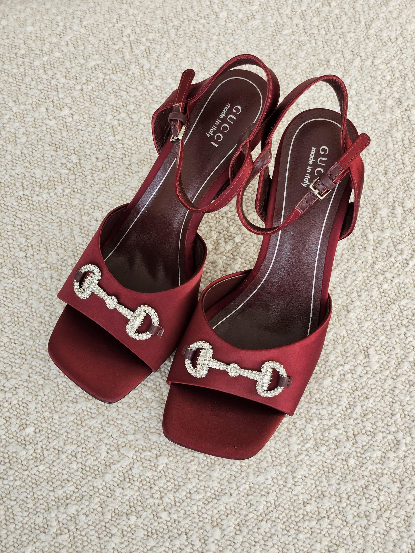 Gucci sandals heels