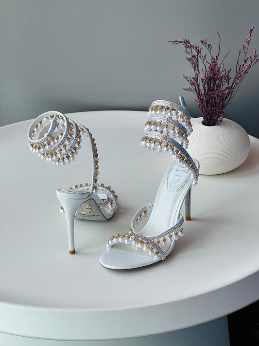 Rene caovilla sandals heels