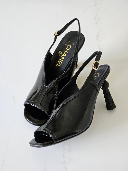 Chanel sandals heels