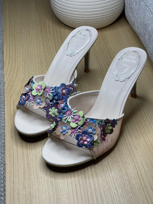 Rene caovilla sandals heels