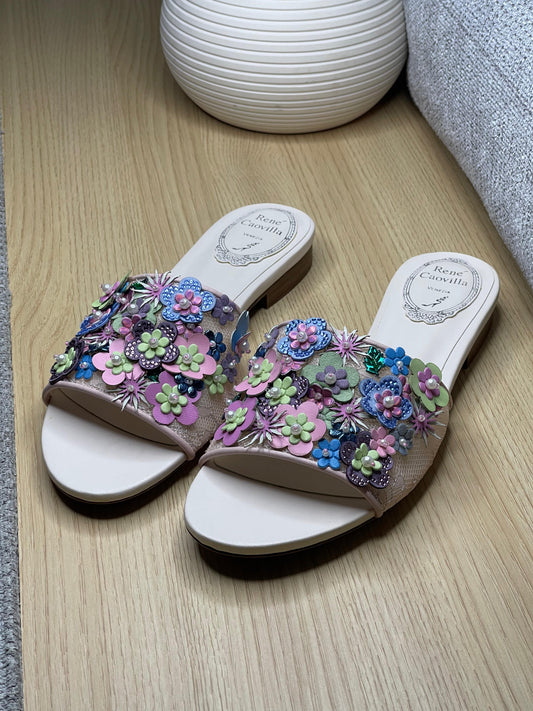 Rene caovilla slipper
