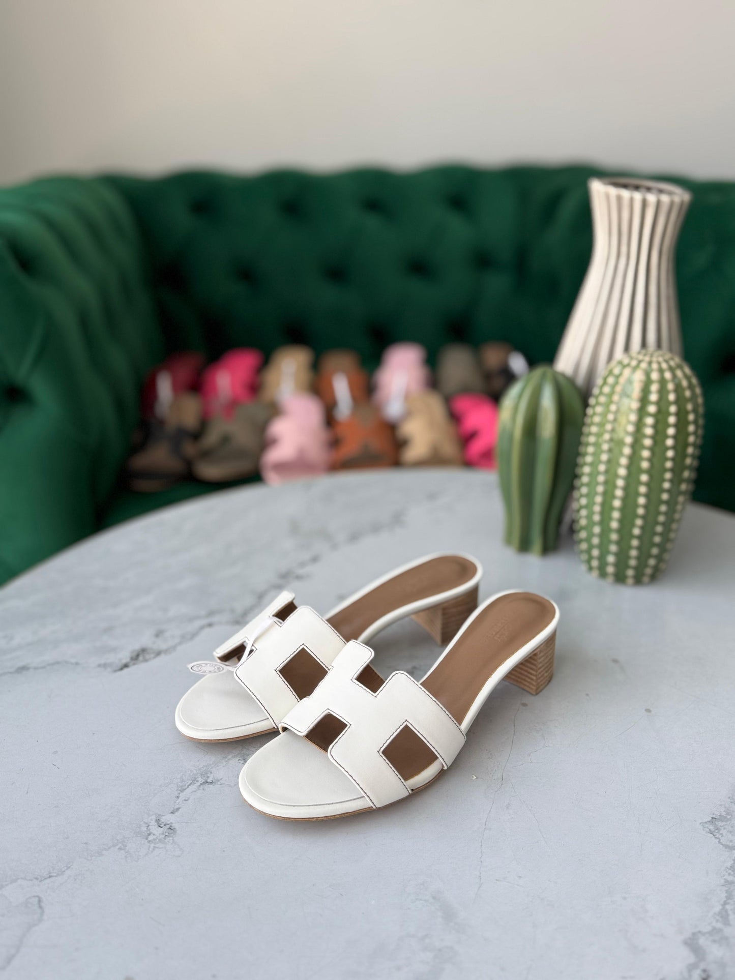 Hermes sandals heels