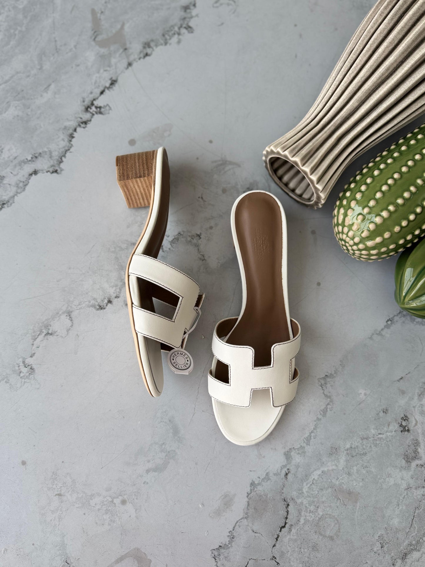 Hermes sandals heels