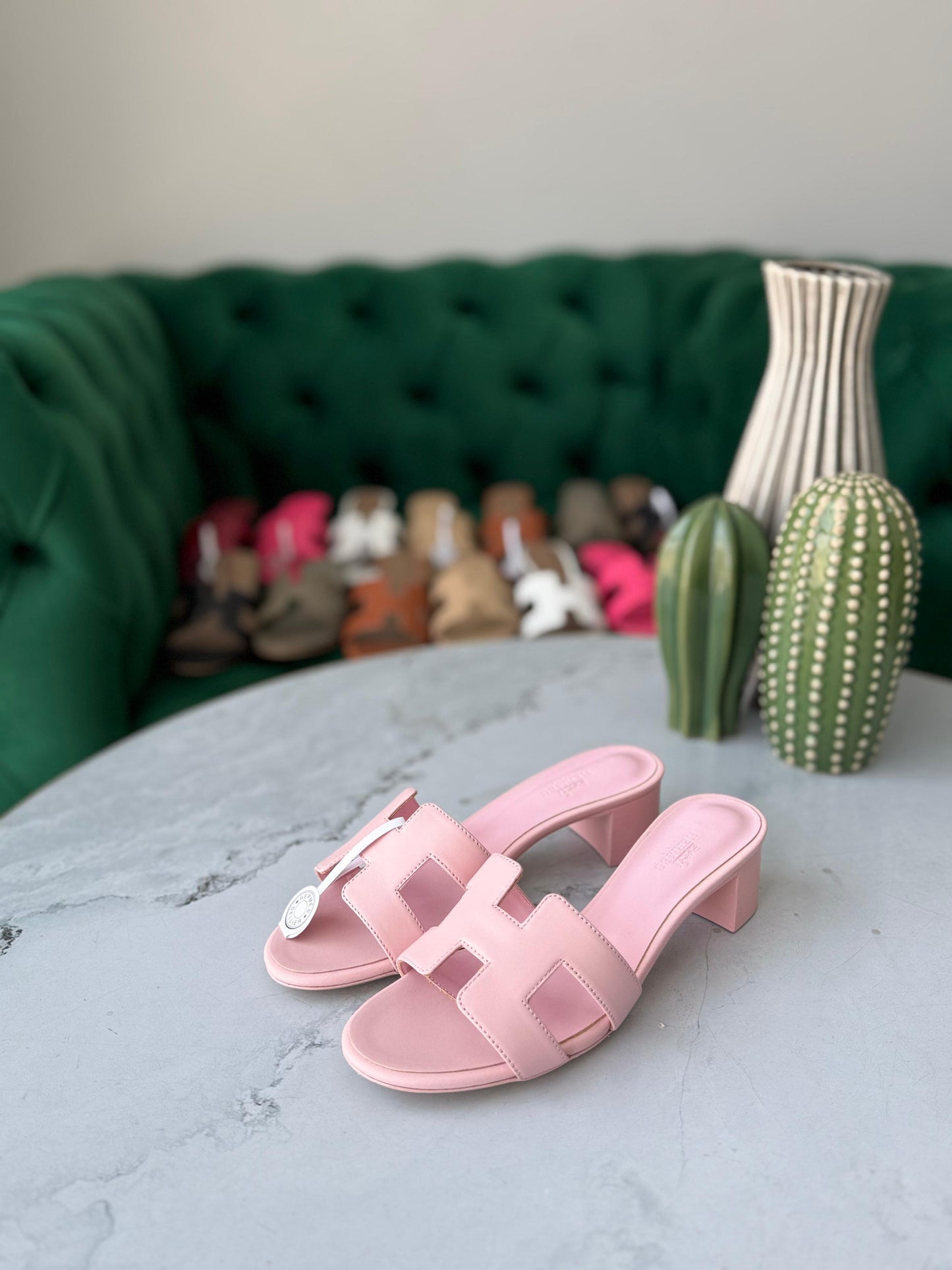 Hermes sandals heels
