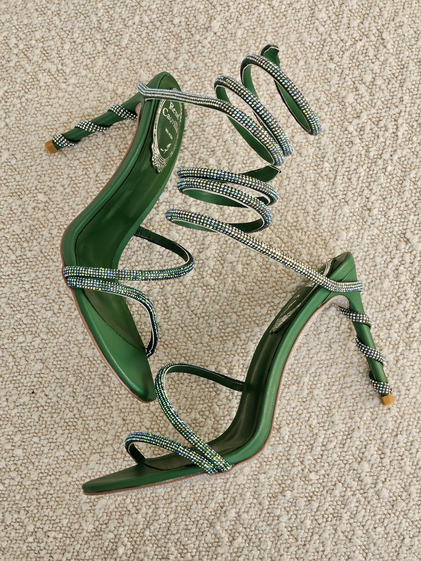 Rene caovilla sandals heels