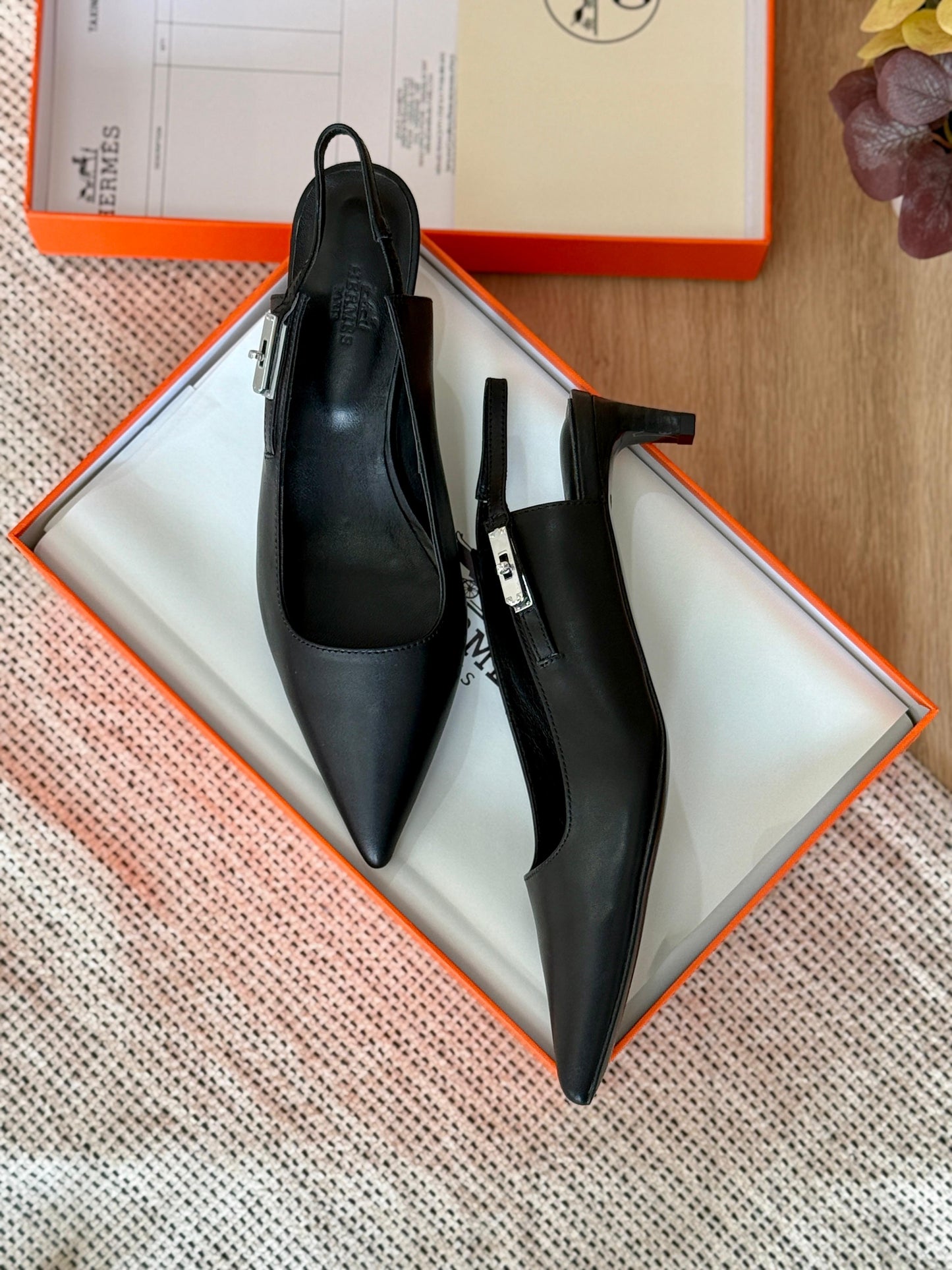 Hermes heels