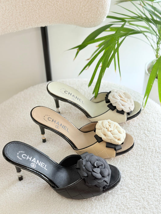 Chanel sandals heels