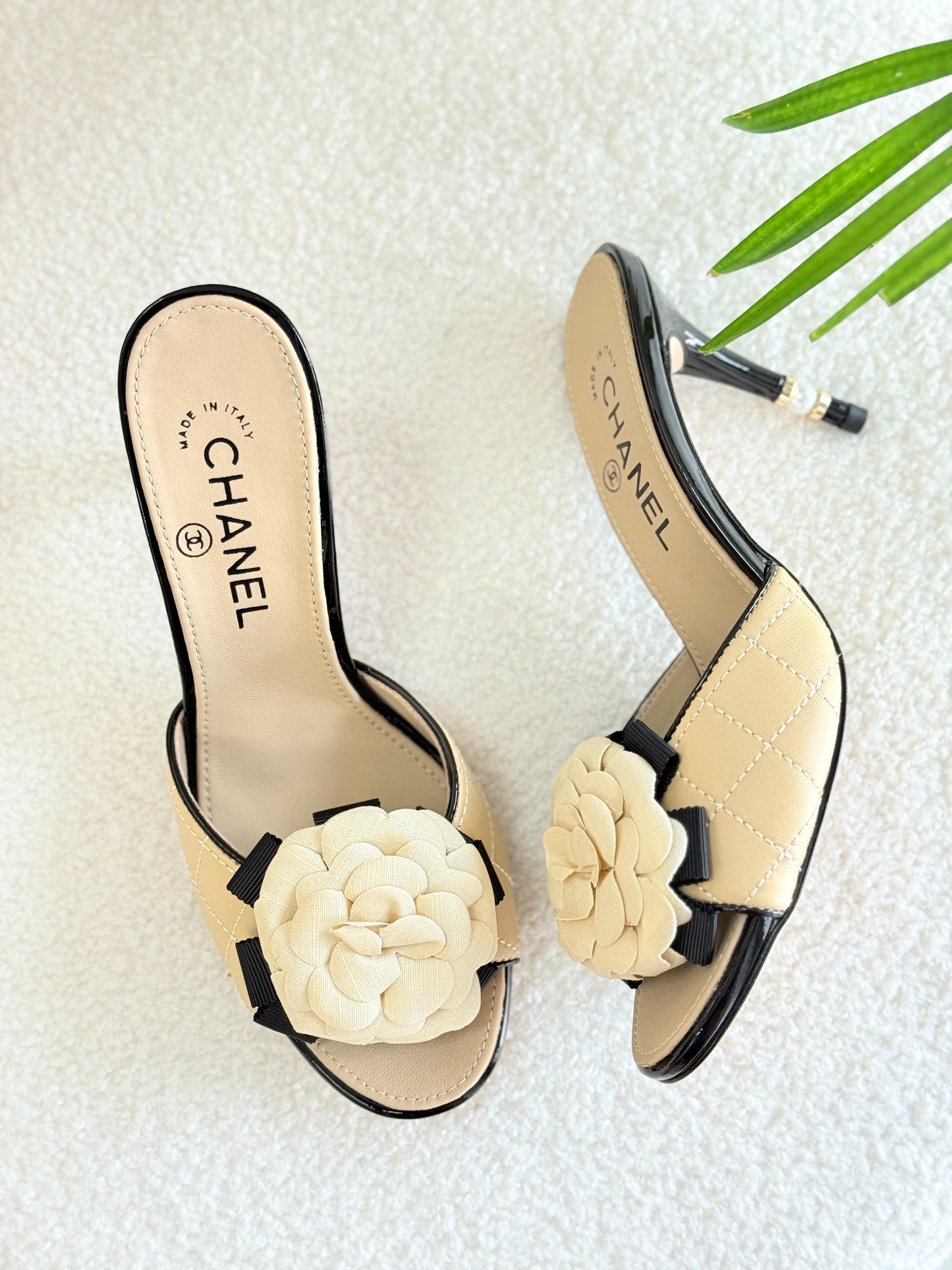 Chanel sandals heels