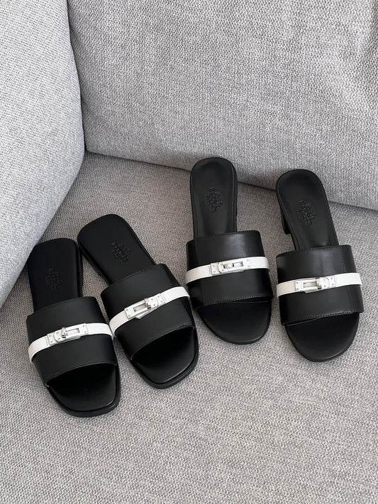 Hermes slippers & Hermes sandals heels