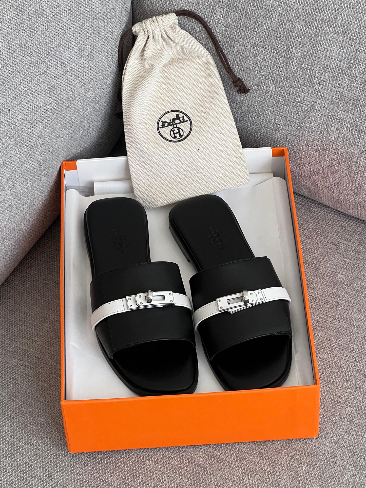 Hermes slippers & Hermes sandals heels