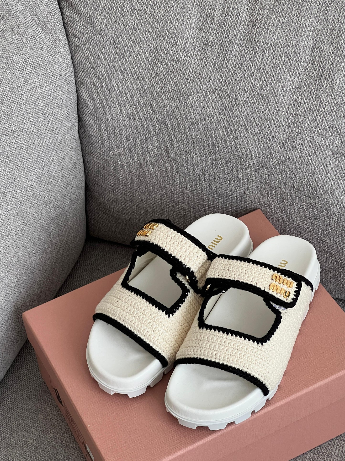 Miu miu slippers