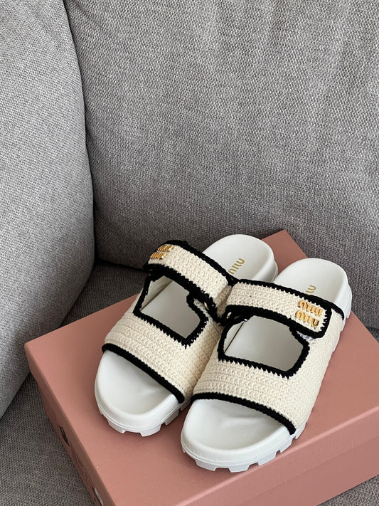 Miu miu slippers