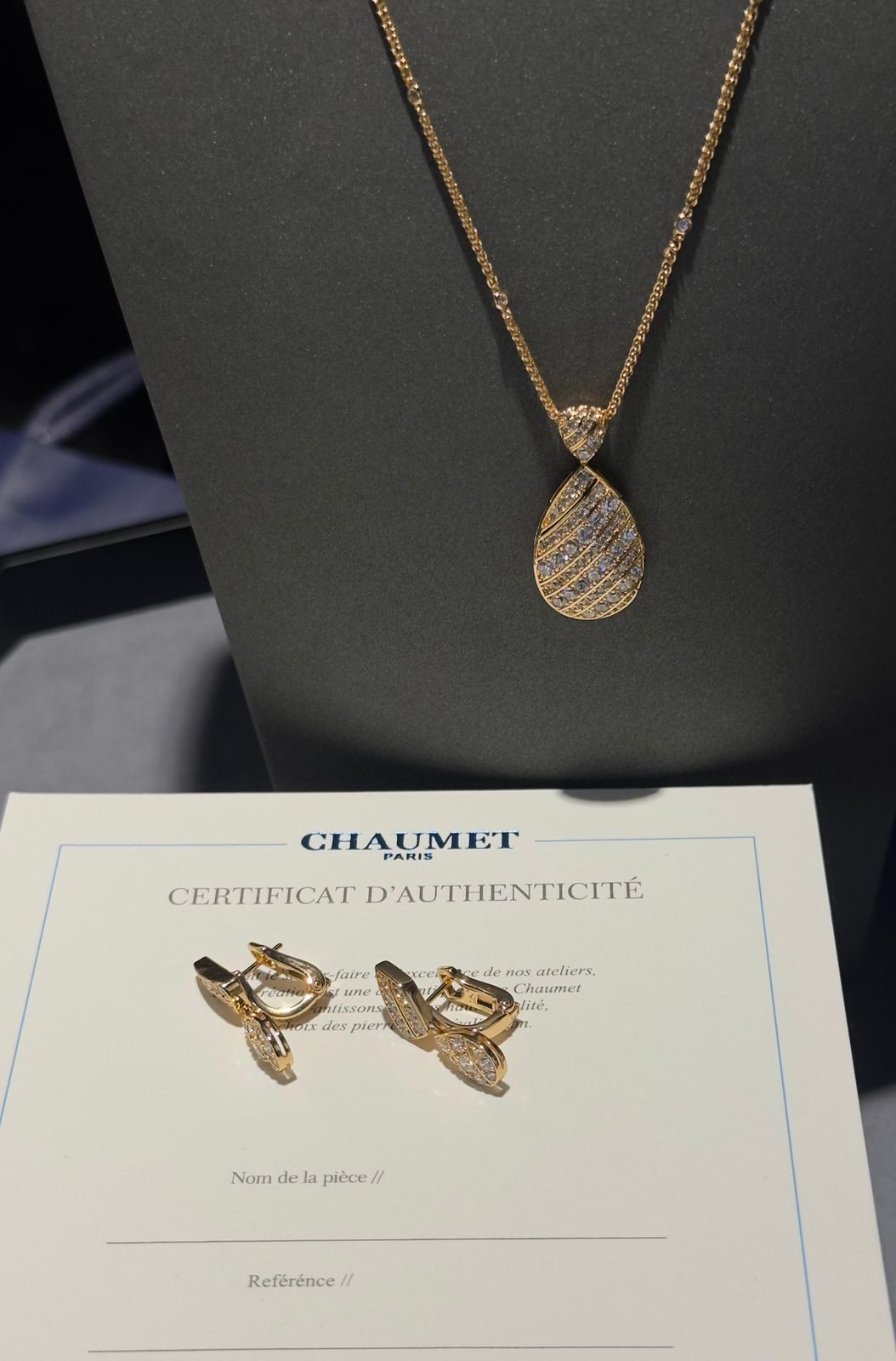 Chaumet jewelry set
