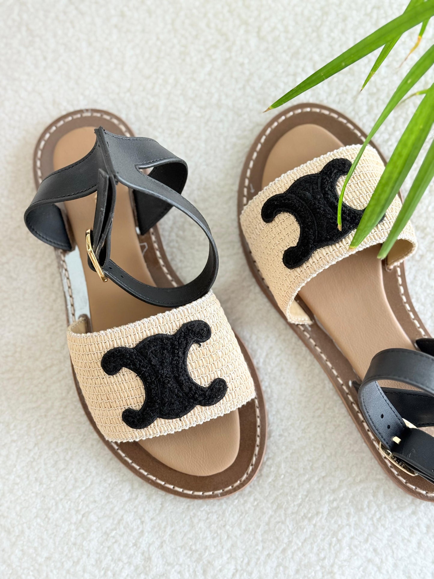 Celine sandals.