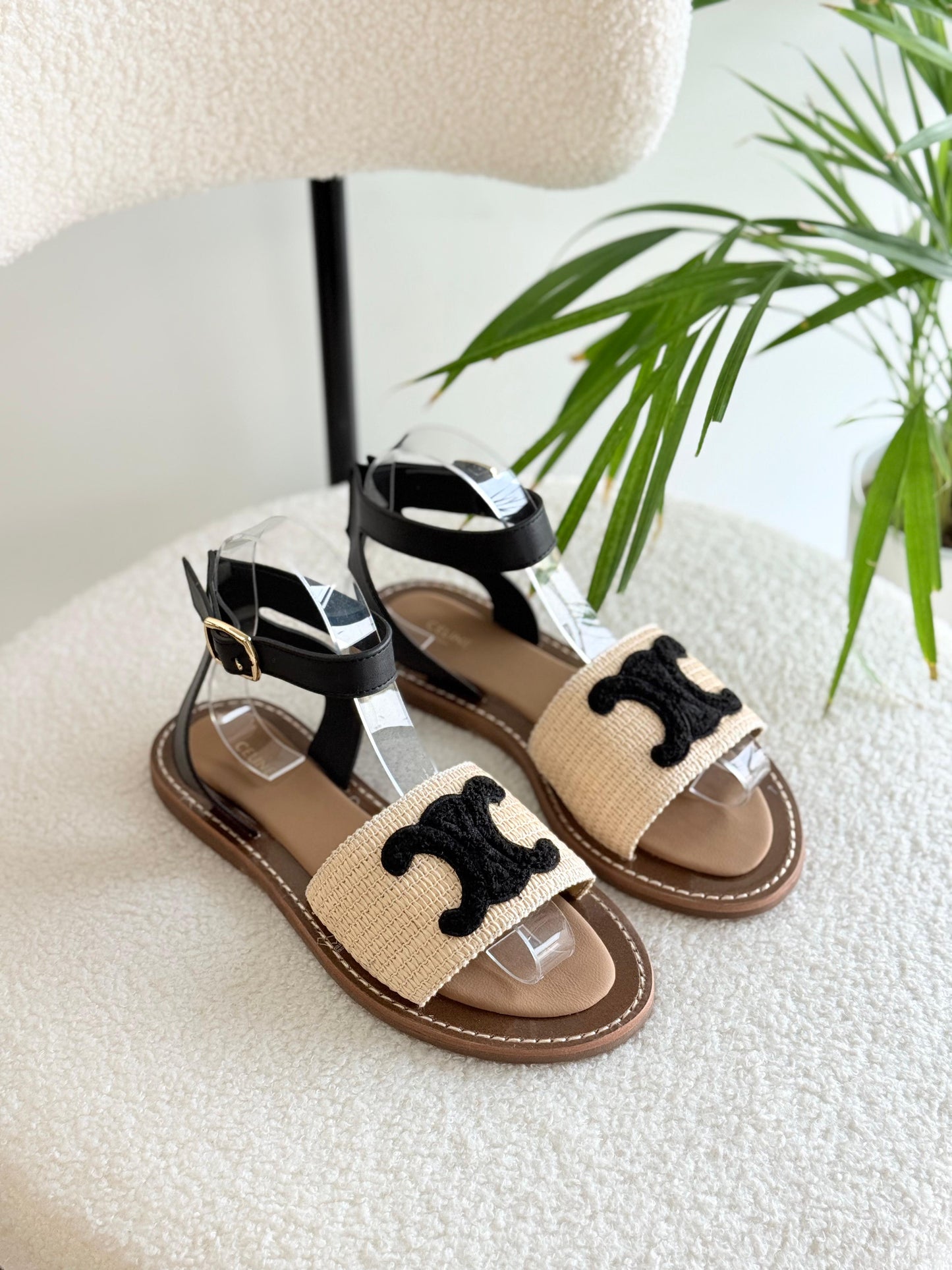 Celine sandals.
