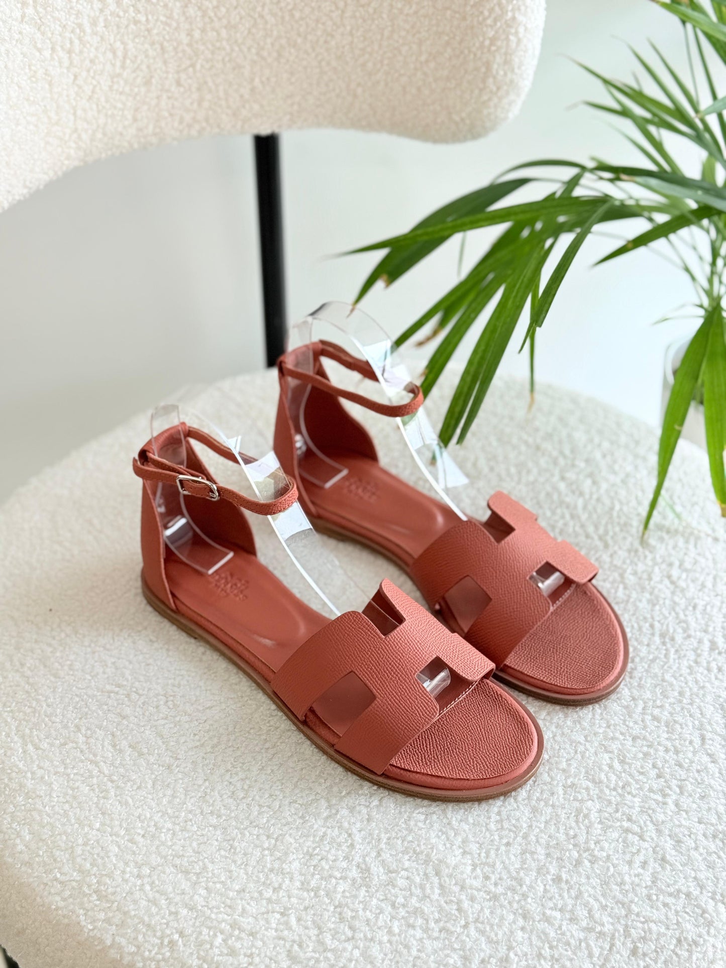 Hermes sandals.