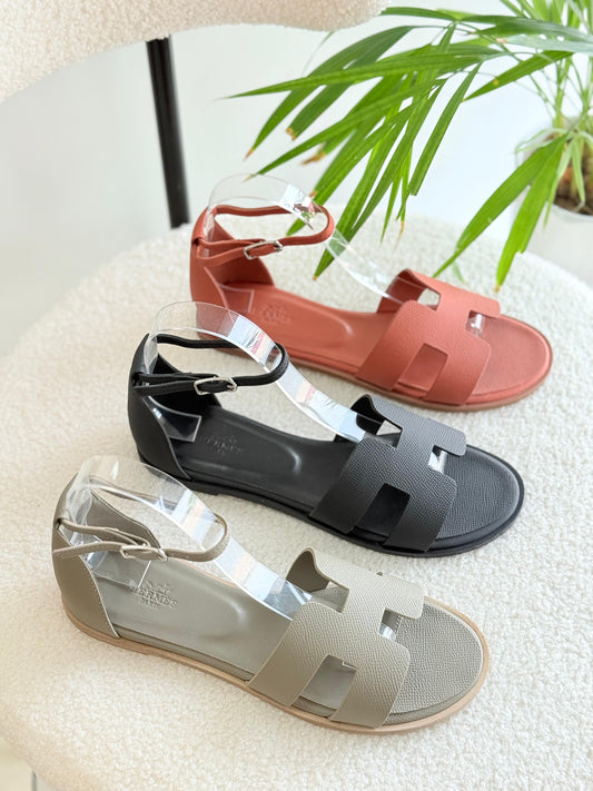 Hermes sandals.