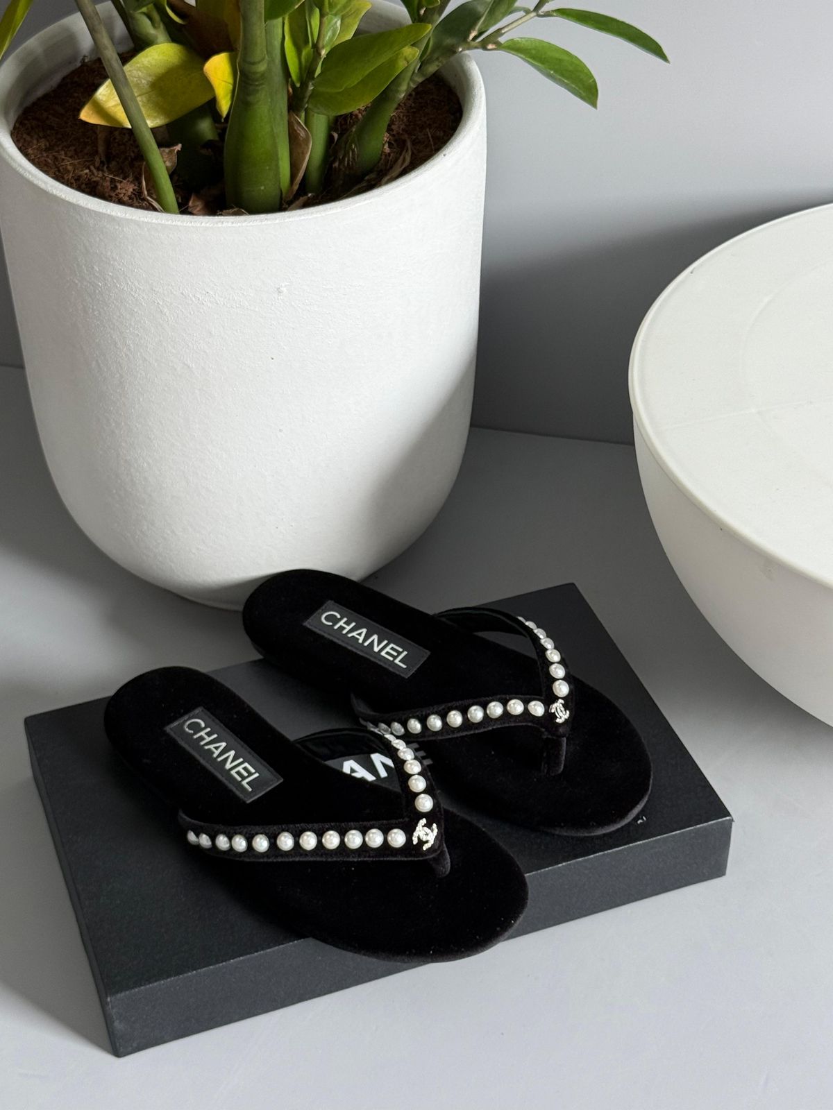 Chanel slippers